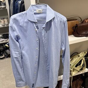 Suitsupply Light Blue Men's Shirt (16.5L Slim)